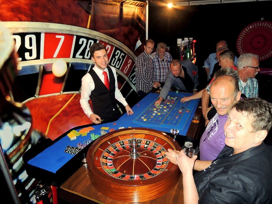 casino spellen huren op vrijwilligersfeest of vrijwilligersavond bij casinohuren.nl