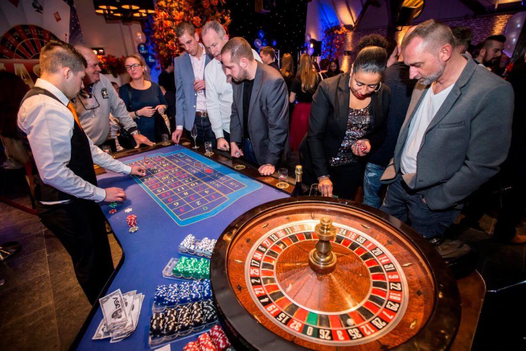 roulette tafel huren voor uw feest met Casinohuren.nl
